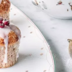 Wik & Walsøe Julemorgen Kräm Och Sockerset Med Oval Tallrik. -Köksknivar Försäljning g 3 0f6w.jpeg 1 1