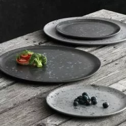 Aida Raw Nordic Skål Svart 13,5 Cm 6stk