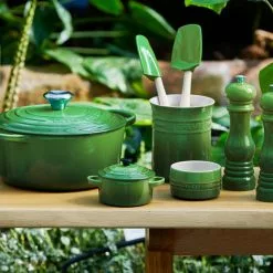 Le Creuset Buffetgryte Bambu Grön 30 Cm 3,5 L 10 Le Creuset Buffetgryte Bambu Grön 30 Cm 3,5 L -Köksknivar Försäljning green le creuset 1 1