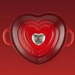 Le Creuset Hjerteformet Gryte Støpejern 1,9L -Köksknivar Försäljning hjertegryte