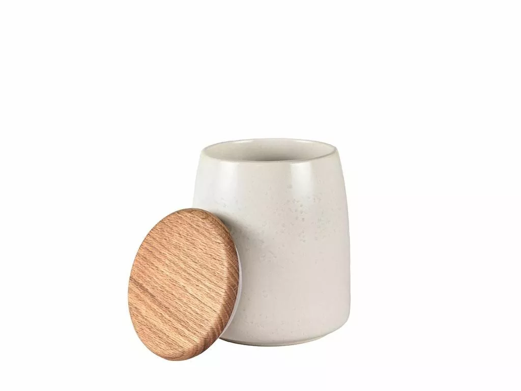 Bitz Skål Med Lock Mattkräm 16,5 Cm 1 Bitz Skål Med Lock Mattkräm 16,5 Cm