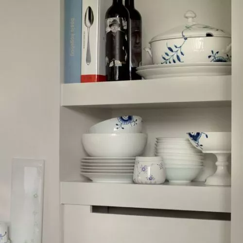 Royal Copenhagen Vit Räfflad Sockerskål 15cl - Bild 6