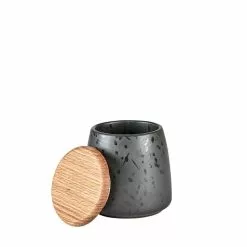 Bitz Skål Med Lock Svart 12cm