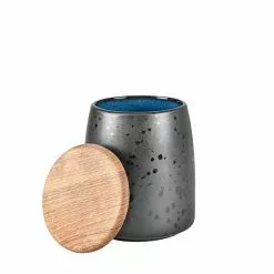 Bitz Skål Med Lock Svart / Mörkblå 16,5 Cm