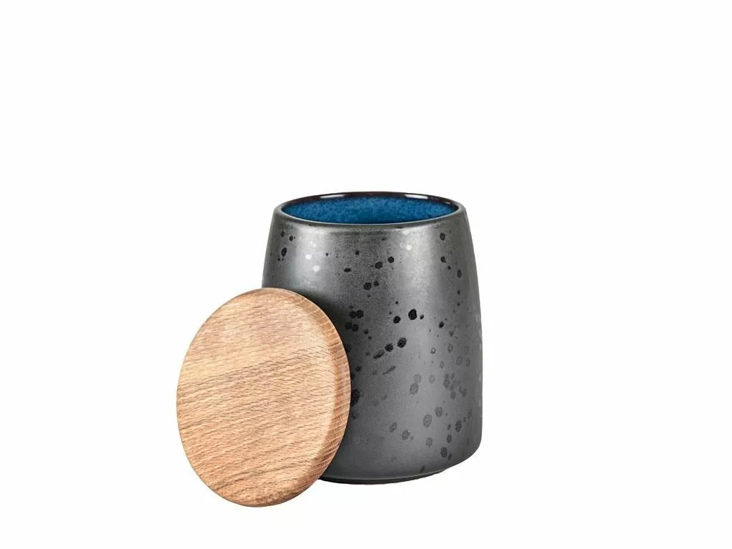 Bitz Skål Med Lock Svart / Mörkblå 16,5 Cm 1 Bitz Skål Med Lock Svart / Mörkblå 16,5 Cm