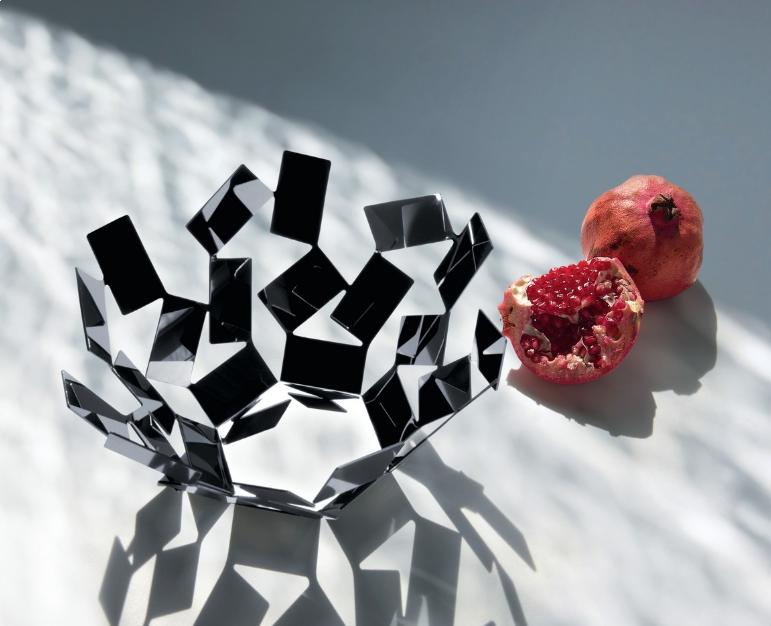 Alessi Sirocco-rummet Fruktbolle Sort 2 Alessi Sirocco-rummet Fruktbolle Sort - Bild 2