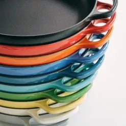 Le Creuset Stekpanna M / Trähandtag Matt Svart 28cm 10 Le Creuset Stekpanna M / Trähandtag Matt Svart 28cm -Köksknivar Försäljning lc 20210923 d ls 00007 5
