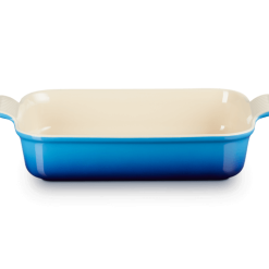 Le Creuset Rektangulært Fat Azure 4 L