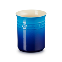 Le Creuset Bestikk Og Redskaskrukke I Stentøy Azure