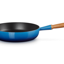 Le Creuset Sautepanne M/ Trehåndtak Azure 28cm