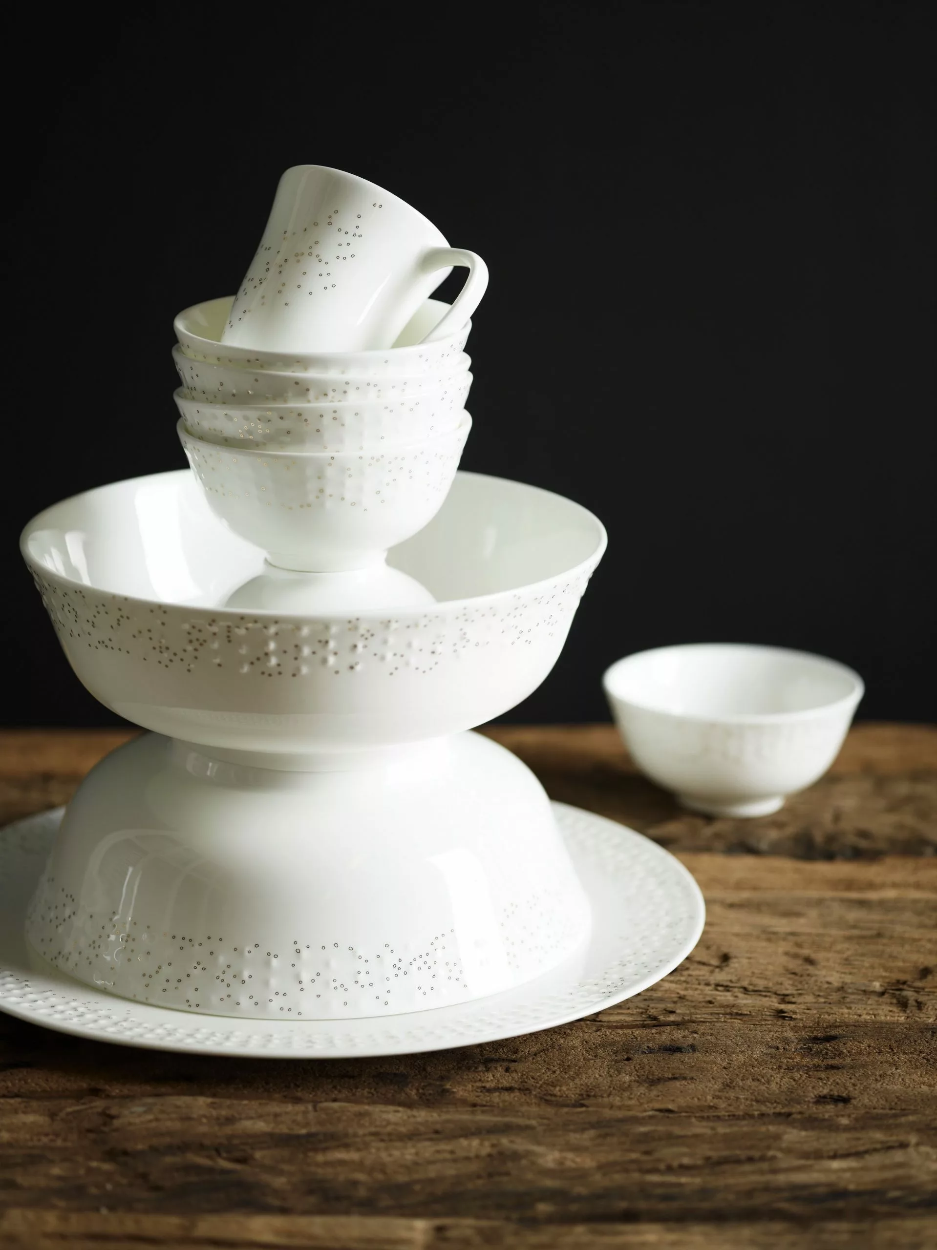 Wik & Walsøe Lys Skål 22cm 1 Wik & Walsøe Lys Skål 22cm