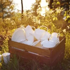 Wik & Walsøe Lys Skål 11cm -Köksknivar Försäljning lys servise trekasse 1 1 1 1 1 1