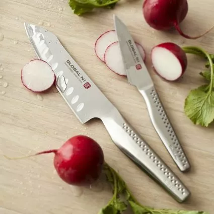 Global GN-008 Kockkniv Orientalisk Stål 16 Cm - Bild 2