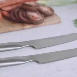 Global GN-007 Santoku-Kniv Stål 32 Cm