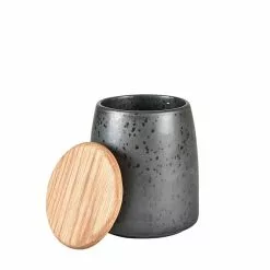 Bitz Skål Med Lock Svart 16,5 Cm