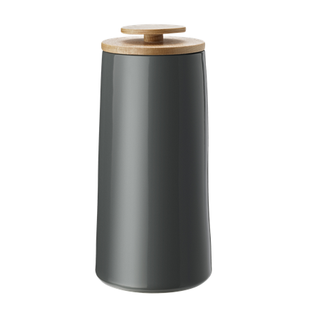 Stelton Emma Tebox / Förvaringsburk 500 G - Mörkgrå 1 Stelton Emma Tebox / Förvaringsburk 500 G - Mörkgrå