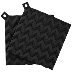 Rig-Tig HOLD-ON Grytlappar, 2 St - Svart