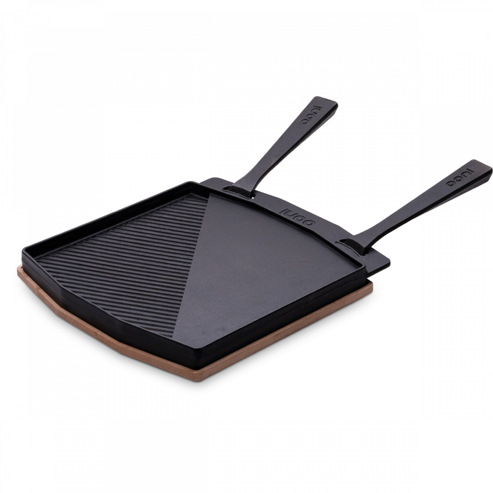 Ooni Dubbelsidig Grillpanna Gjutjärn 1 Ooni Dubbelsidig Grillpanna Gjutjärn