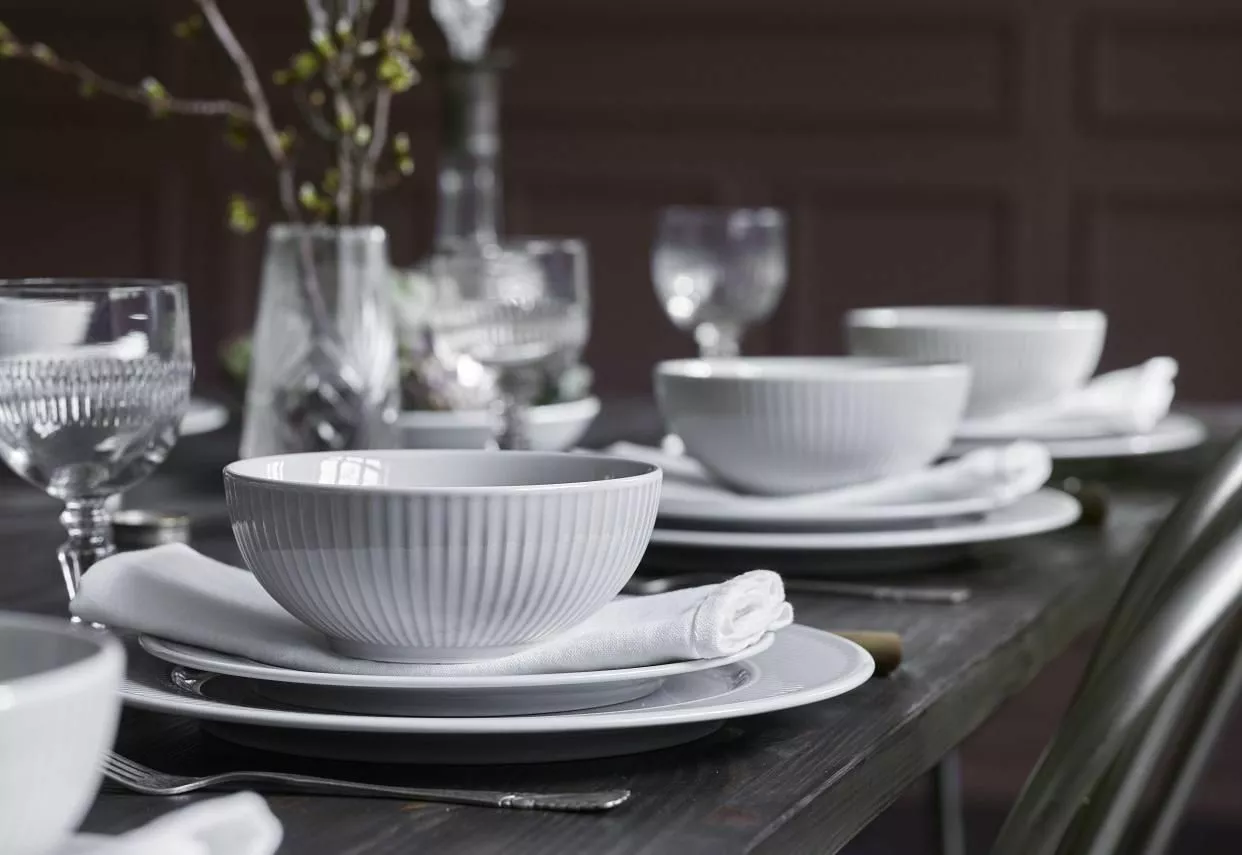 Pillivuyt Plisserad Skål Vit - 15 Cm - Bild 3