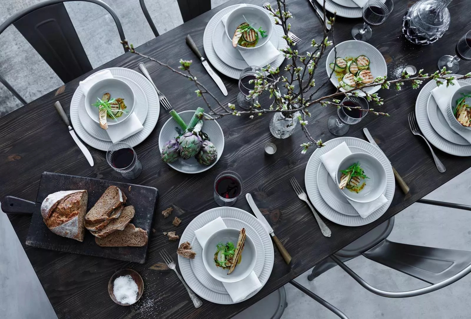 Pillivuyt Plisserad Sockerskål Vit - 9 Cm - Bild 5