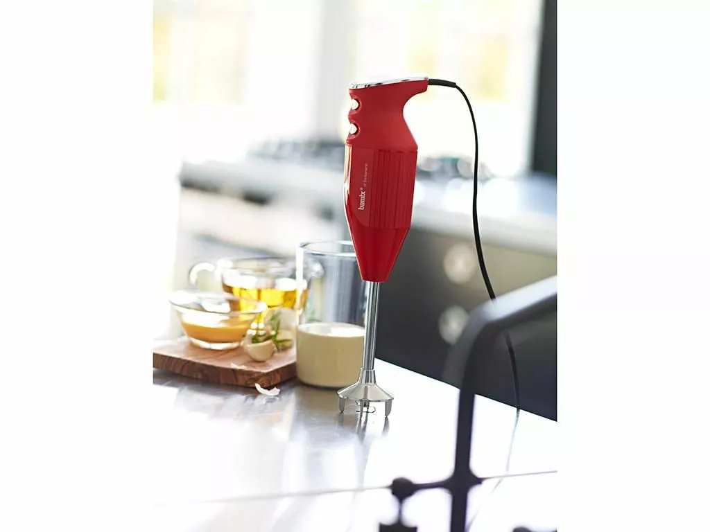 Bamix Of Switzerland Mono Stick Mixer 140 Watt Röd 2 Bamix Of Switzerland Mono Stick Mixer 140 Watt Röd - Bild 2