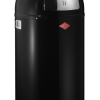 Wesco Pushboy Waste Bucket Black - 50 Liter
