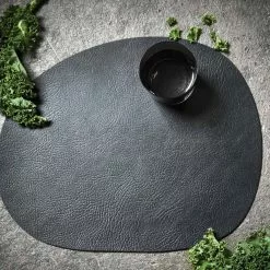 Aida Raw Dining Pieces I Återvunnet Läder Svart 2 St -Köksknivar Försäljning raw 15495 environment 2018