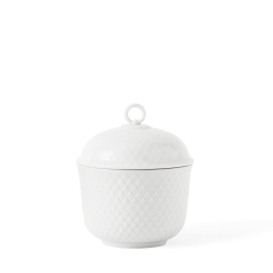 Lyngby Porcelæn Lyngby Rhombe Sockerskål Ø8,5 Cm