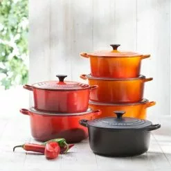 Le Creuset Rund Gryte Cerise 26cm 5.3l