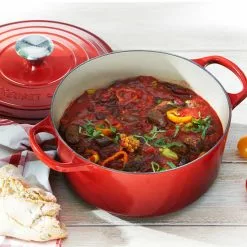 Le Creuset Rund Gryte Cerise 26cm 5.3l -Köksknivar Försäljning rs1915 16 le creuset l lpr 1 1 1 1