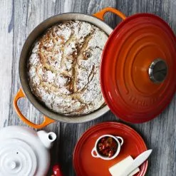 Le Creuset Rund Gryte Volcanic 24cm 4,2l -Köksknivar Försäljning rs1927 grydebr d 2015 lpr 1 1