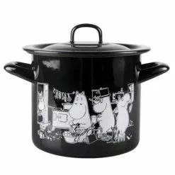 Mumin Emaljgryte Med Lock – Kök (1,5 L).