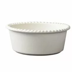 PotteryJo Daria Stengods Skål 23 Cm Vit