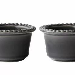 PotteryJo Daria Stengods Skål Grå 12cm 2 St