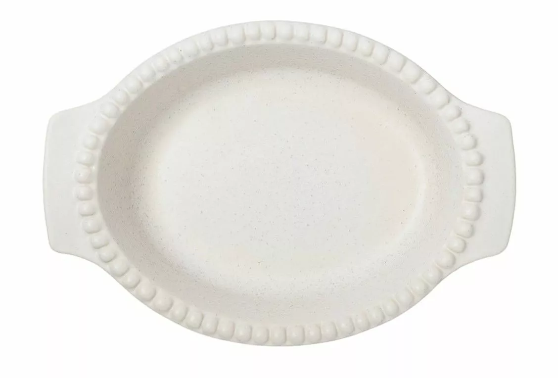 PotteryJo Daria Stengods Eldfast Form Vit 26cm 1 PotteryJo Daria Stengods Eldfast Form Vit 26cm