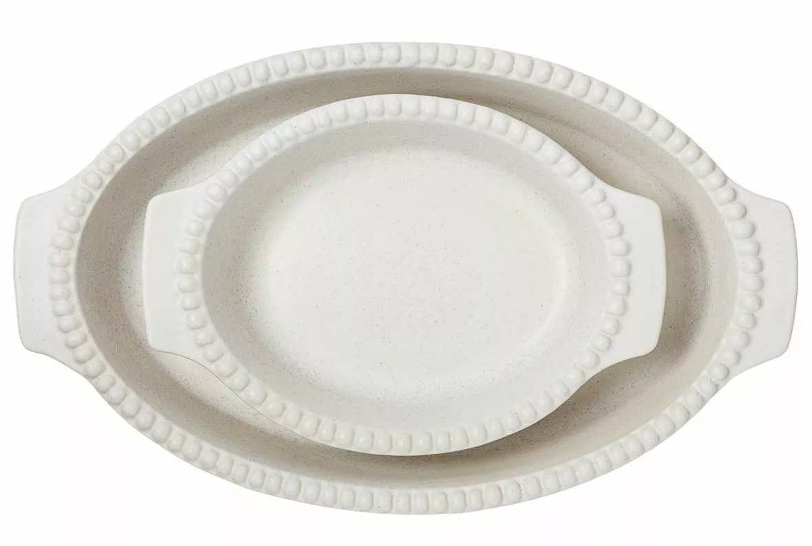 PotteryJo Daria Stengods Eldfast Form Vit 26cm 3 PotteryJo Daria Stengods Eldfast Form Vit 26cm - Bild 3