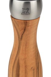 Peugeot Fidji Saltkvern Oliventre / Stål 15cm