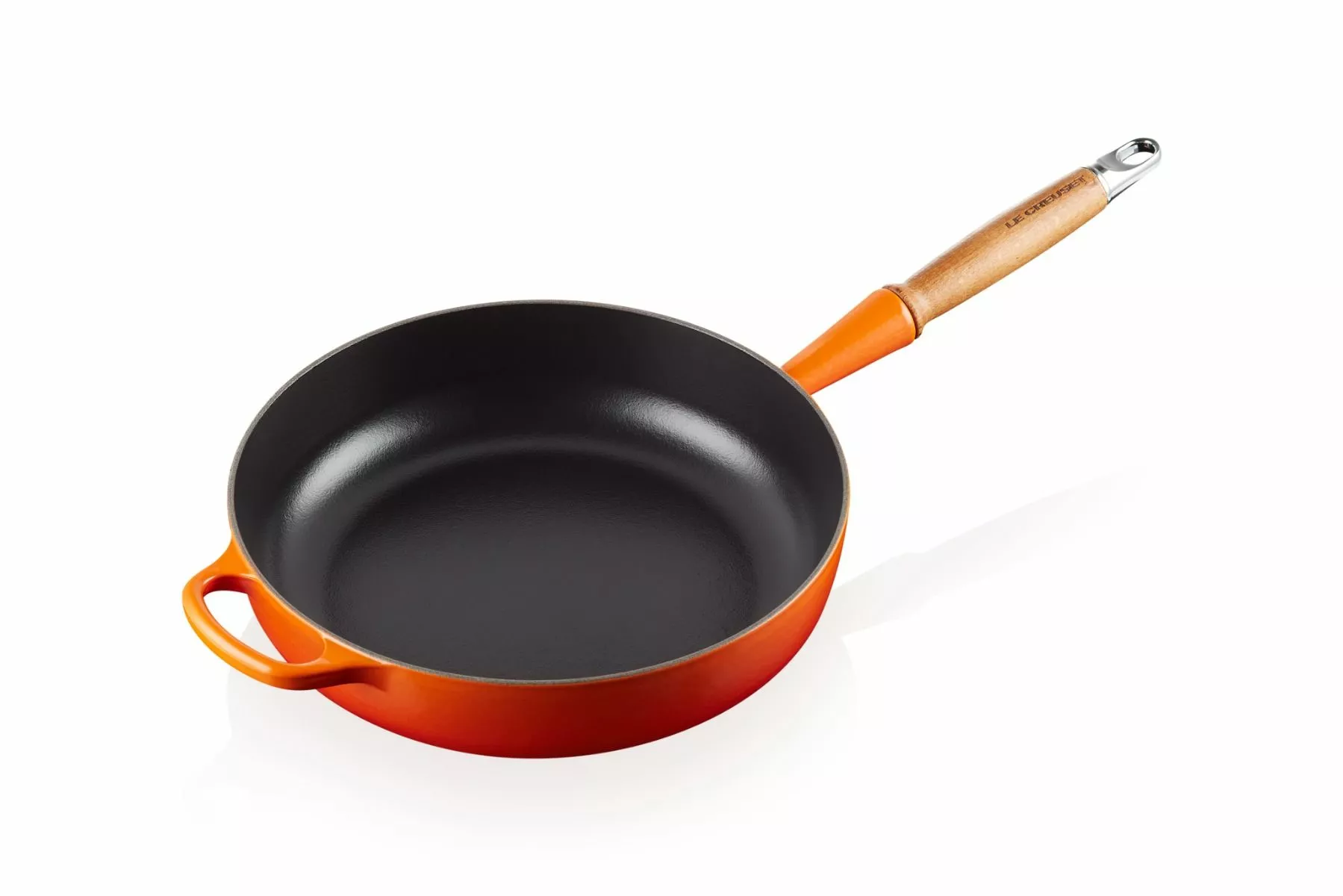 Le Creuset Sautepanne M/ Trehandtak Volcanic 28 Cm 1 Le Creuset Sautepanne M/ Trehandtak Volcanic 28 Cm