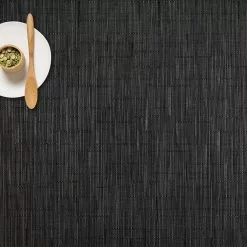 Chilewich Bamboo Spisebrikke Smoke 4 Stk