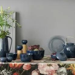 Kähler Hammershøi Salt- Och Pepparset Indigoporslin