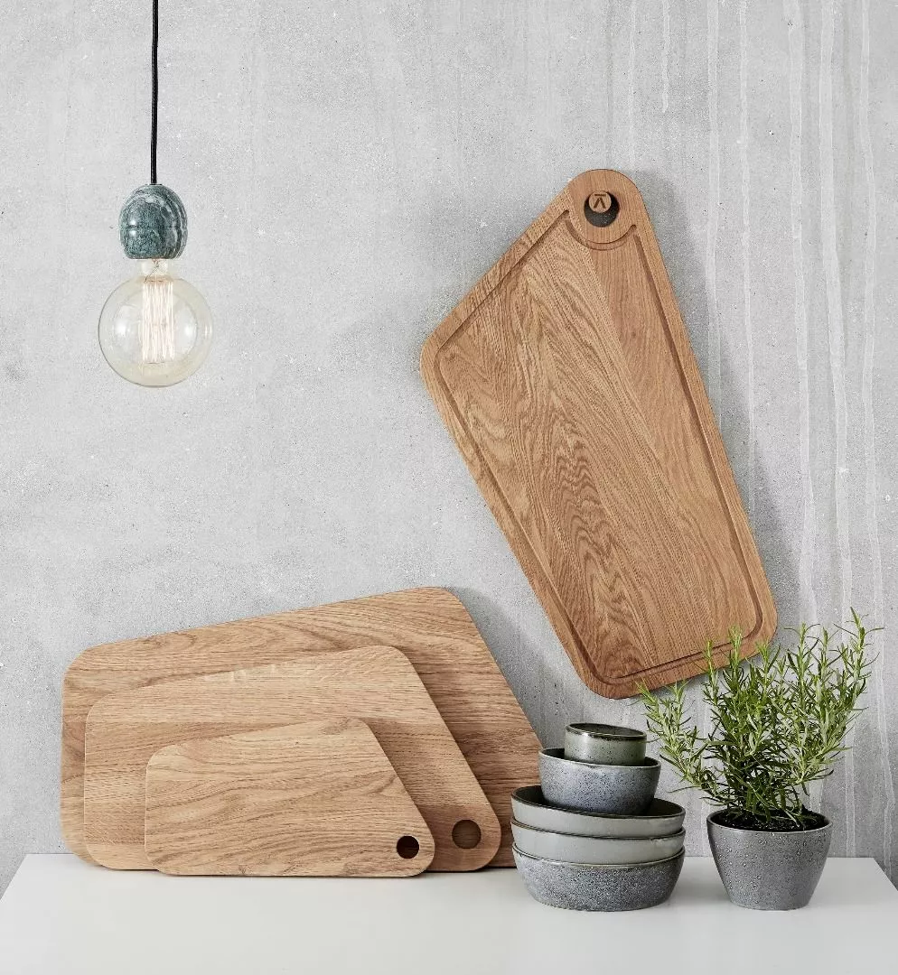 Andersen U3 Skjærefjøl Ek Medium 46x24 Cm 2 Andersen U3 Skjærefjøl Ek Medium 46x24 Cm - Bild 2