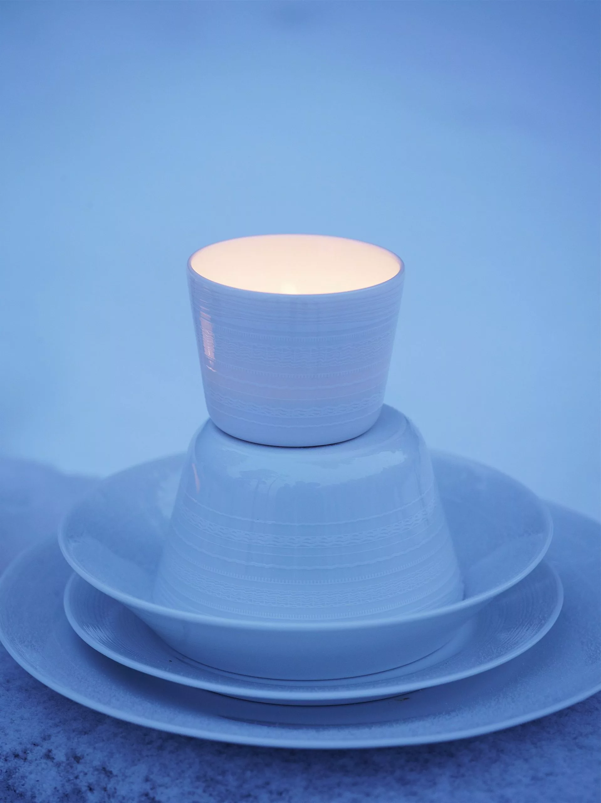 Wik & Walsøe Serveringsskål Whitewood 17cm - Bild 4