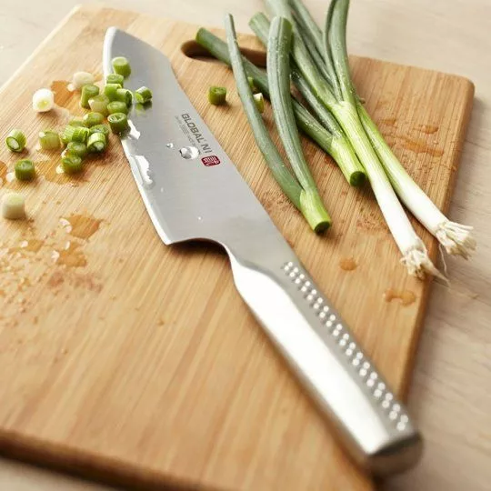 Global GN-008 Kockkniv Orientalisk Stål 16 Cm - Bild 3